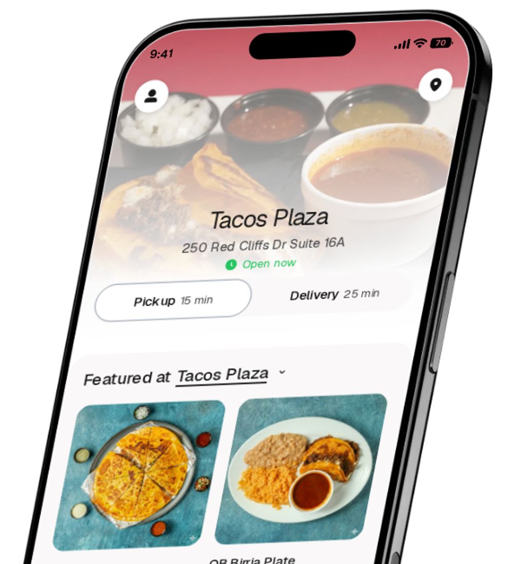 Tacos Plaza app preview