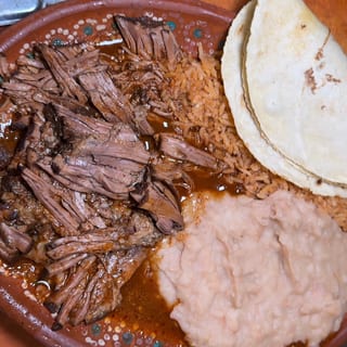 Traditional Birria Plate