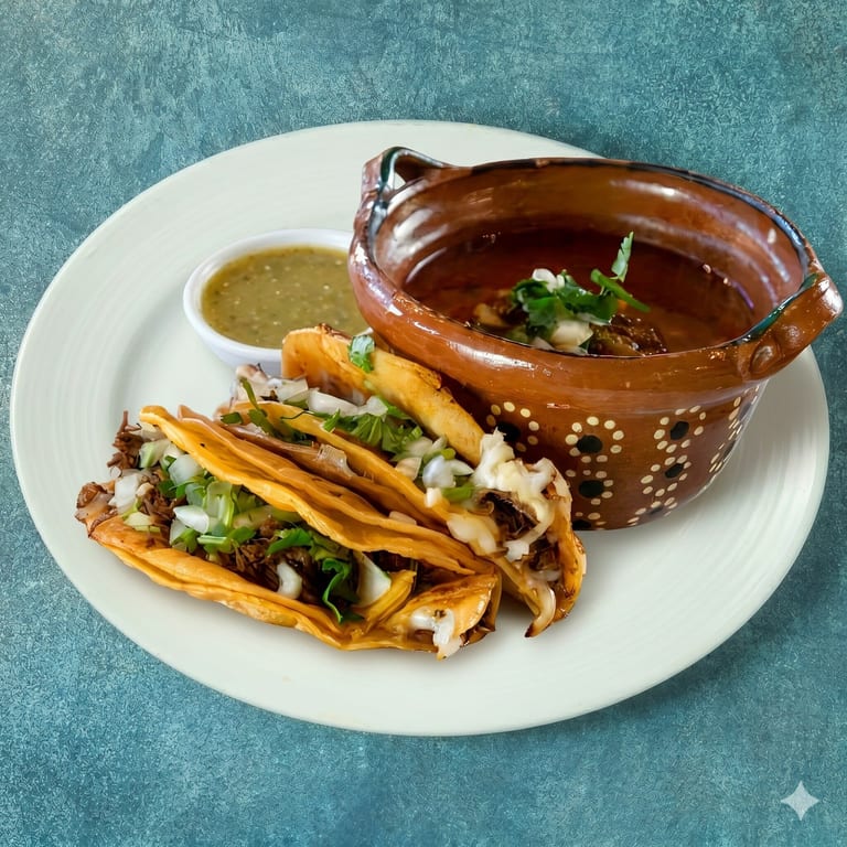 Delicious Birria Tacos and More